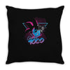 over 9000 80's Throw Pillow