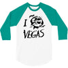 fear vegas 3/4 Sleeve Shirt