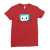 bmo pocket Ladies Fitted T-Shirt