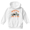 motorcycles born to ride Youth Hoodie