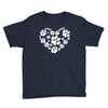 cat love paw Youth Tee