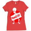 roswell t shirt alien t shirt ufo conspiracy Ladies Fitted T-Shirt