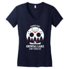 crystal lake camp counselor Women's V-Neck T-Shirt