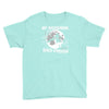 my dachshund rides shotgun Youth Tee