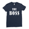 The Boss - The Real Boss Ladies Fitted T-Shirt