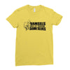 damsels do it their Ladies Fitted T-Shirt