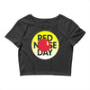 red nose day Crop Top