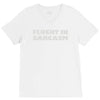 fluent in sarcasm V-Neck Tee