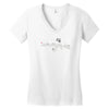 banksy style ak47 art   funny Women's V-Neck T-Shirt