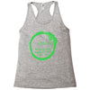 aurora total eclipse Racerback Tank