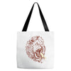 banana eating lion Tote Bags