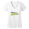i bought this shirt next week t shirt   copy Women's V-Neck T-Shirt