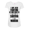 i am warrior Maternity Scoop Neck T-shirt