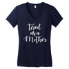 tired as a mother Women's V-Neck T-Shirt