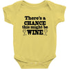 might be wine Baby Bodysuit