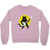 rock cat Crewneck Sweatshirt