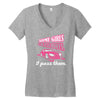 i pass boys Women's V-Neck T-Shirt