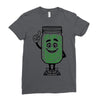 weed Ladies Fitted T-Shirt