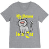 my patronus is a cat V-Neck Tee
