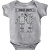 onward robots! &ndash; by chris ware Baby Onesie