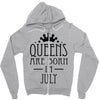 queens are born in july (2) Zipper Hoodie