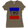 make art work Ladies Fitted T-Shirt