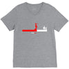 line V-Neck Tee