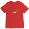 Creation of Adam Pizza, V-Neck Tee