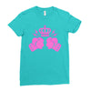breast cancer fight Ladies Fitted T-Shirt