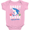 daddy shark doo doo doo family matching Baby Bodysuit