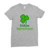 little leprechaun Ladies Fitted T-Shirt