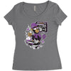 music characters Women's Triblend Scoop T-shirt