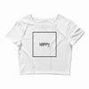 happy Crop Top