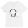 Little Big Planet-Music Men V-Neck Tee
