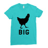 big cock Ladies Fitted T-Shirt