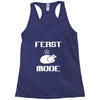 mens feast mode Racerback Tank