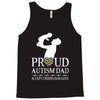 proud Autism dad Tank Top