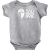bad meets evil mask Baby Bodysuit