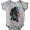 zombie horse new Baby Bodysuit