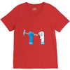 bad sock puppet V-Neck Tee