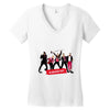 backstreet bak Women's V-Neck T-Shirt