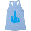 fuck size Racerback Tank