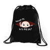 July Peeking Out Baby Boy Drawstring Bags