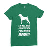 not just a dog person i'm a boxer mommy! Ladies Fitted T-Shirt