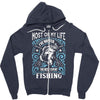 wasted my life Zipper Hoodie