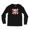 comic skull Long Sleeve Shirts