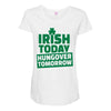 hungover tomorrow best trending Maternity Scoop Neck T-shirt