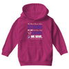 we don't know how strong we are until being strong is the only choice Youth Hoodie