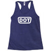 2x dot sticker vinyl decal d.o Racerback Tank