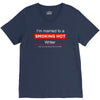 smoking hot writer tee V-Neck Tee